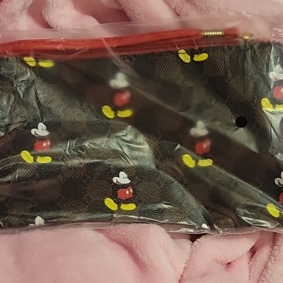 Wristlet Purse Disney Mickey Mouse NEW NIP Gucci Like Design - Picture 2 of 3